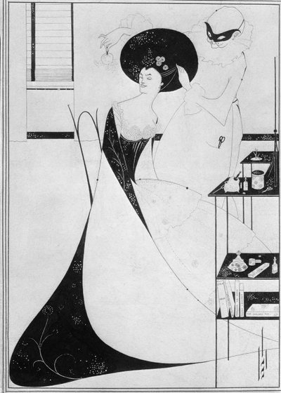 The Toilet of Salome, illustration for the English edition of Oscar Wilde